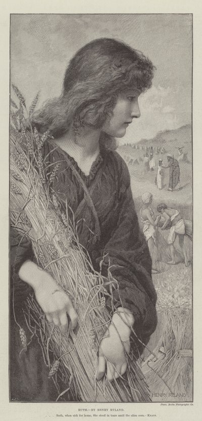 Ruth by Henry Ryland